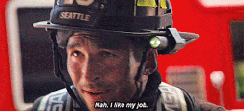 Man In Helmet Saying Seattle GIF
