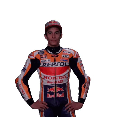 Man in Honda Repsol Jacket