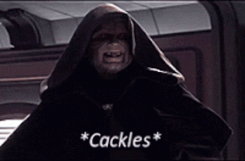 Man In Hooded Cloak Laughing Hhhhee GIF