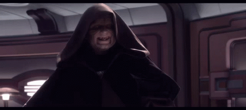Man in Hooded Cloak Screaming and Pointing
