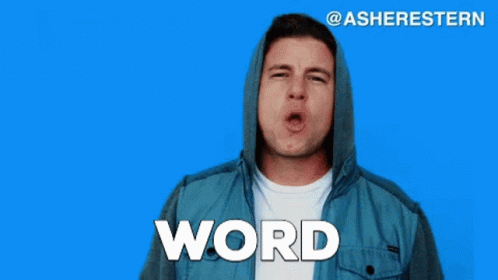 Man In Hooded Jacket Saying Word GIF
