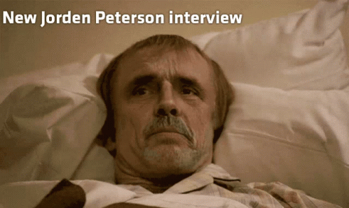 Man In Hospital Bed New Jordan Peterson Interview GIF