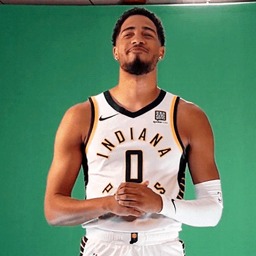 Man In Indiana Jersey Number 0 GIF