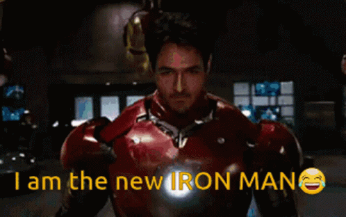 Man in Iron Man Costume Says I Am the New Iron Man