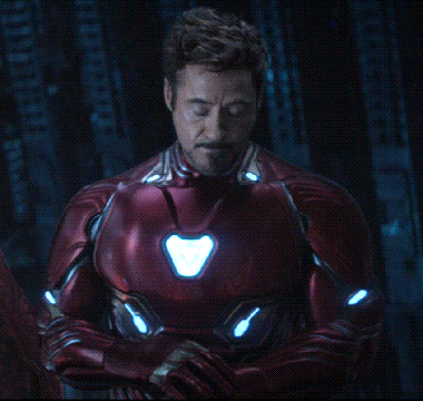 Man In Iron Man Suit Asking What Did You Just Say GIF