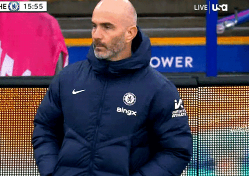 Man In Jacket Saying Bingx GIF