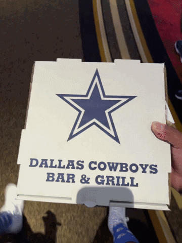 Man In Jacket Saying How Bout Them Cowboys GIF