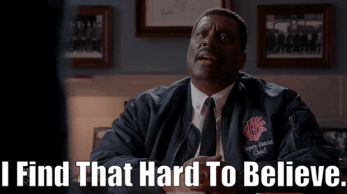 Man In Jacket Saying Property Maintenance Chief GIF