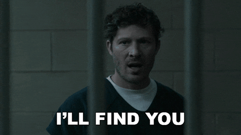 Man In Jail I'll Find You GIF