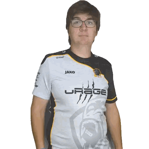 Man in Jako Urage Shirt