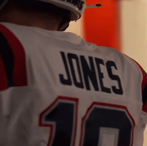 Man in Jersey With Name Jones