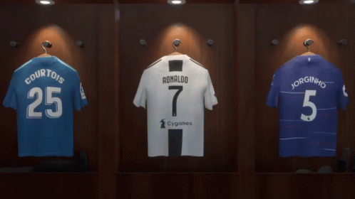 Man In Jorginho Jersey GIF