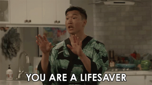 Man in Kimono Says You Are a Lifesaver