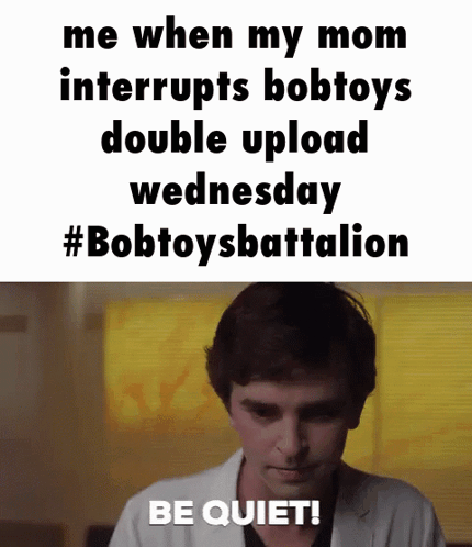 Man in Lab Coat Saying Be Quiet