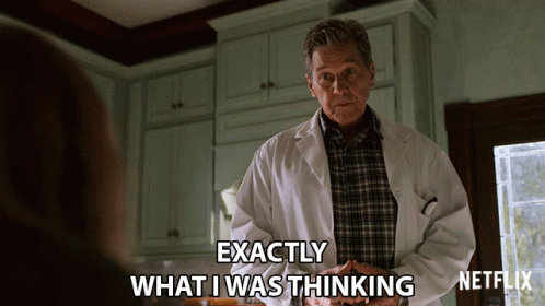 Man in Lab Coat Saying What He Thinks