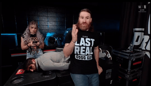 Man in Last Real Good Guy Shirt