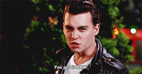 Man In Leather Jacket Says You Got It Raw GIF