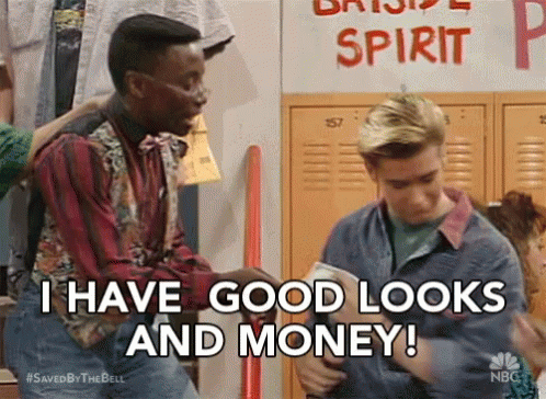 Man in Locker Room Says I Have Good Looks and Money