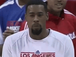 Man in Los Angeles Shirt Sitting in Stands