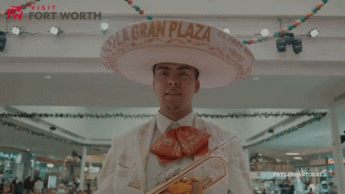 Man in Mariachi Outfit Playing Violin