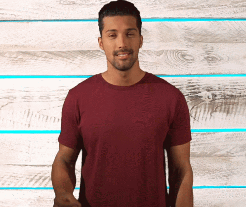Man In Maroon Shirt GIF