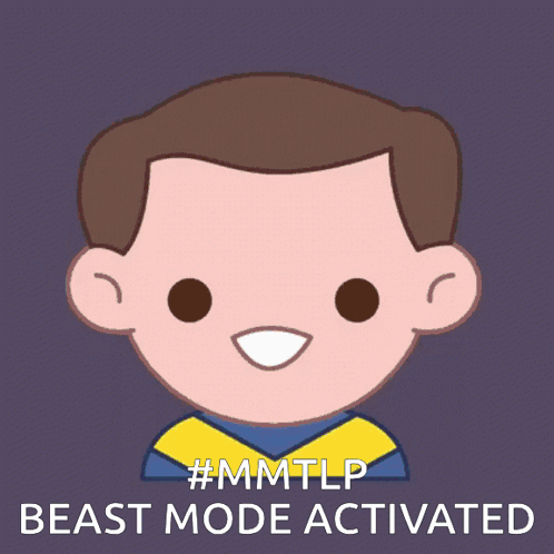Man in Mask Says Beast Mode Activated