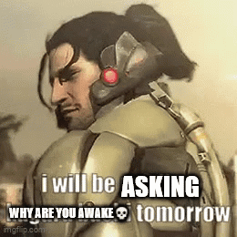 Man in Military Uniform Asking Why Are You Awake Tomorrow