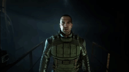 Man in Military Uniform Saying Empty Shot