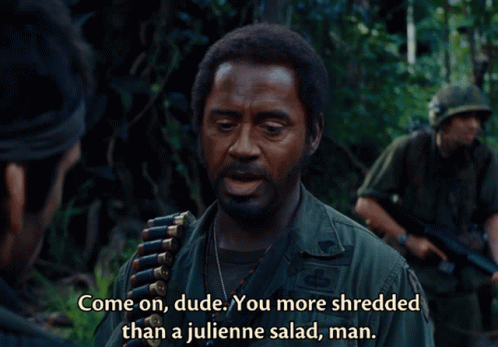 Man In Military Uniform Says Come On Dude GIF