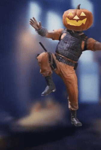 Man In Naruto Suit Do Pumpkin Dance GIF