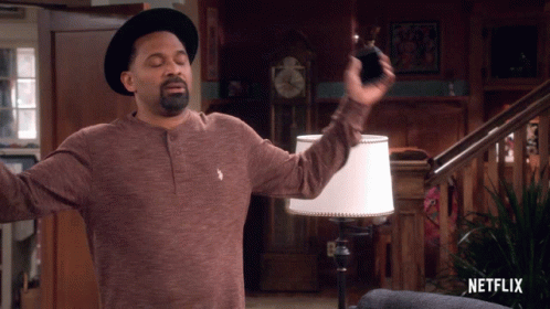 Man In Netflix Hat And Shirt GIF