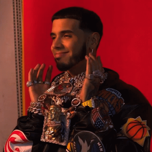 Man In New York Knicks Jacket GIF