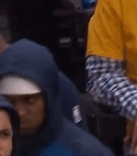 Man In Nike Hoodie And Sweatpants GIF