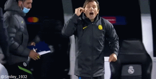 Man In Nike Jacket With Yellow Circle GIF