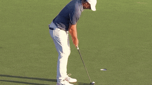 Man In Nike Shirt And Hat GIF