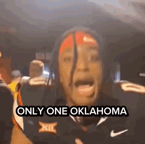 Man In Nike Shirt And Headband Shouting GIF