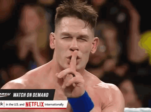 Man In Number 1 Shirt Dancing In Wrestling Ring GIF
