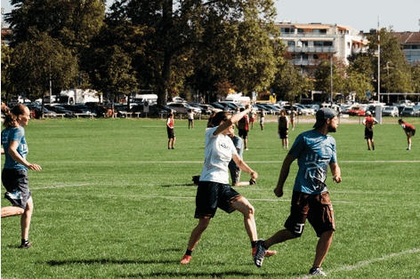 Man In Number 3 Shorts Running GIF