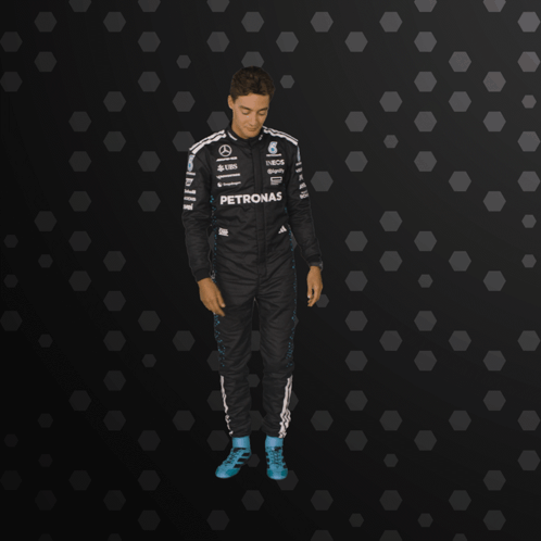Man in Petronas Racing Suit