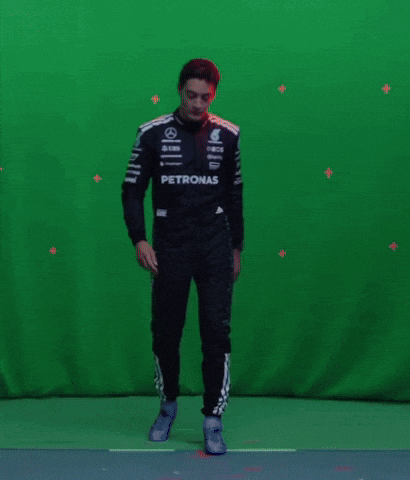 Man in Petronas Racing Suit