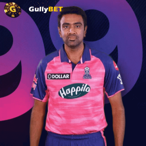 Man in Pink and Blue Happilo Shirt