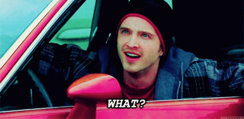 Man In Pink Car Saying What GIF
