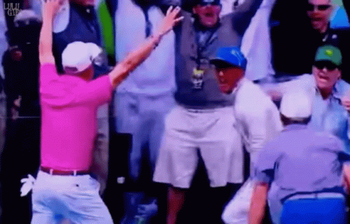 Man in Pink Shirt Dancing