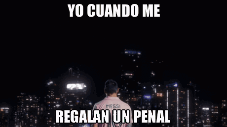 Man in Pink Shirt Yo Cuando Me Regalan Un Penal