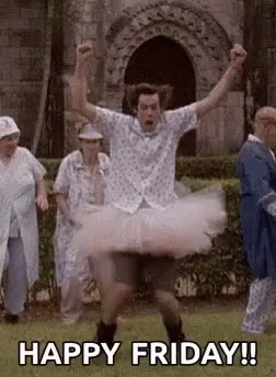 Man In Pink Tutu Dancing In Field GIF
