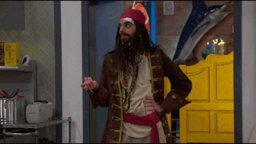 Man in Pirate Costume