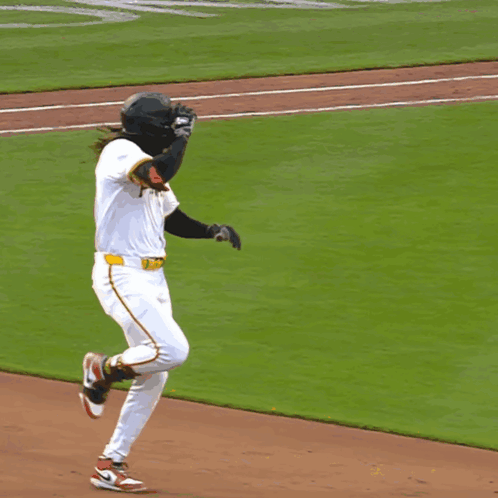 Man in Pirate Jersey Before Number 2 Jersey
