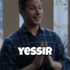 Man in Plaid Shirt Clapping Yessir