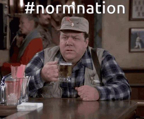 Man In Plaid Shirt Holding Beer GIF