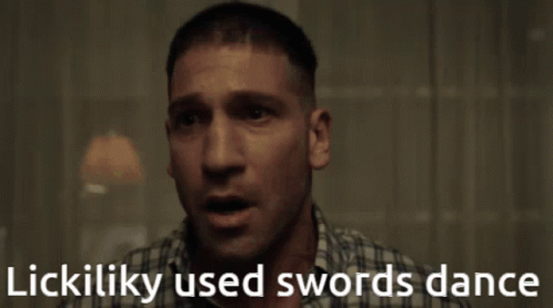 Man In Plaid Shirt Licking Swords GIF